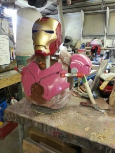 3D Printing an Iron Man Helmet with the Help of Jarvis