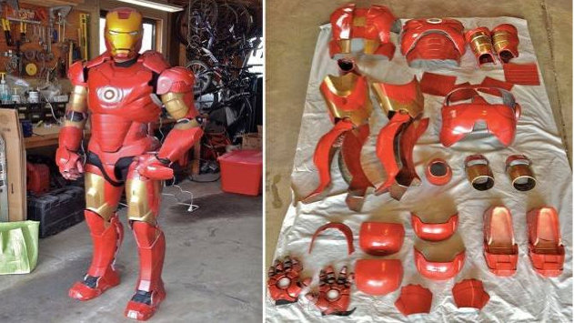 Coolest Home Made Iron Man Suit Yet?
