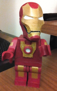 3D Printable Lego Iron Man, Captain America and Thor Available!