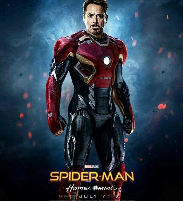 Fanmade Spidey: Homecoming Iron Man Suit on Poster