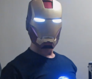 Most Impressive Home Made Iron Man Helmet - Iron Man Helmet Shop