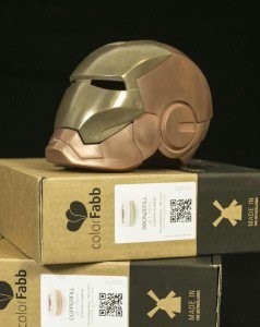 Iron Man Helmet 3D Printed in Metal!