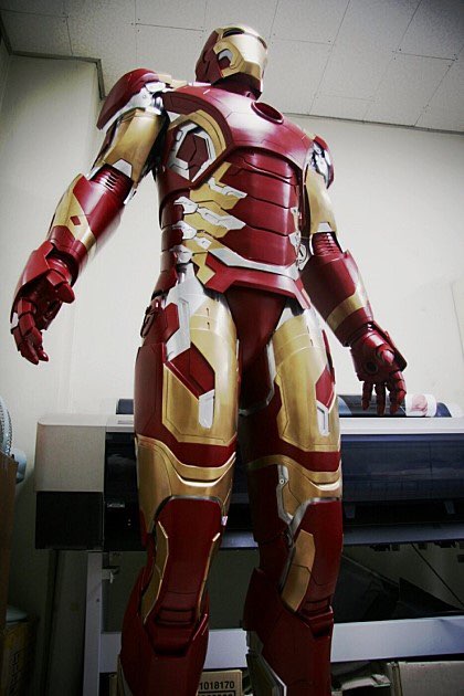Most Intricate 3D Printed Iron Man Armor Ever! - Iron Man Helmet Shop