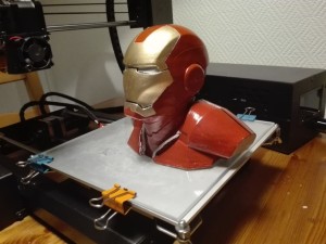 3D Printed Iron Man Bust