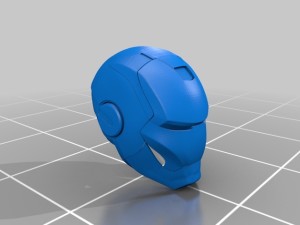 Another 3D Printed Iron Man Helmet