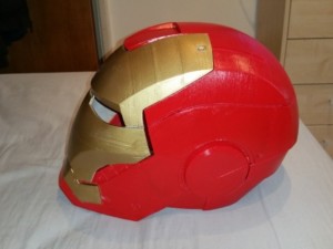 Amazing 3D Printed Wearable Iron Man Helmet!