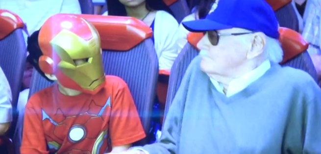 Stan Lee’s Cameo in Iron Man Experience